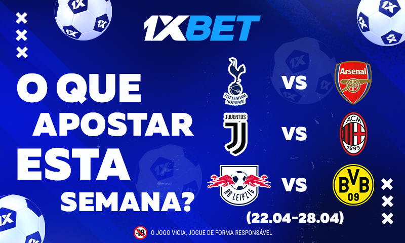 Tottenham x Arsenal e mais: descubra os principais jogos deste fim de semana!